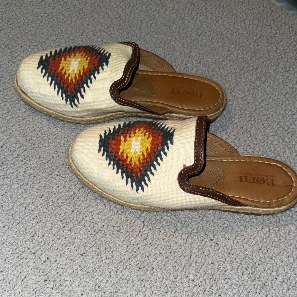 Born Multicolor Patterned Slippers - image 3